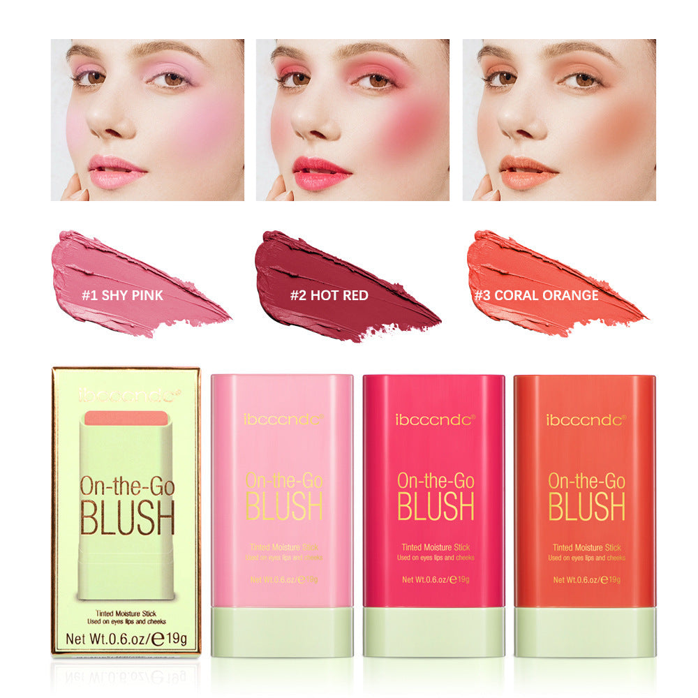 3-In-1 Contouring Lipstick and Blush Stick