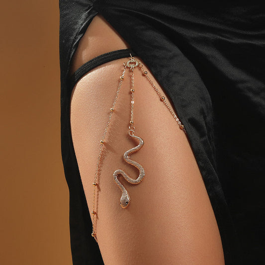 Fjy-Glamorous Thigh Chain Jewelry