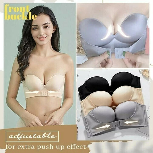 Invisible Strapless Super Push Up Bra（BUY 3 get 20% OFF ）😍😍
