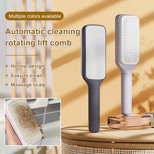 Automatic Cleaning Rotating Lifting Comb（50% OFF）